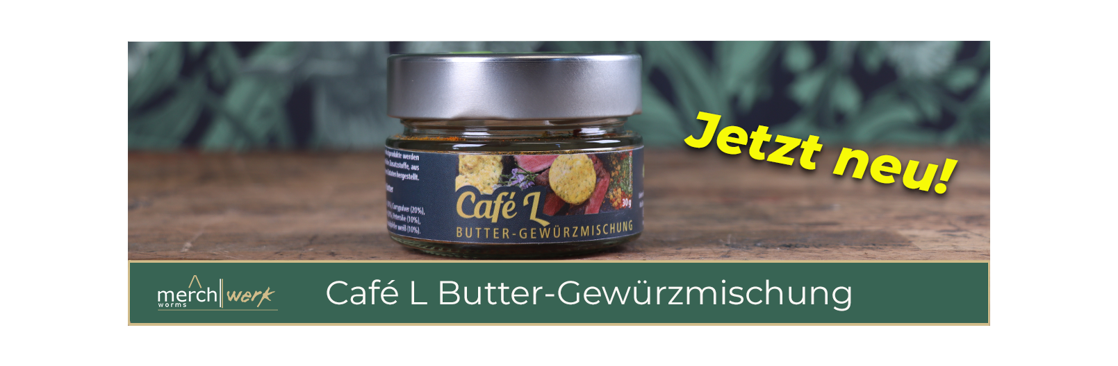 Die Café L Buttergewürzmischung