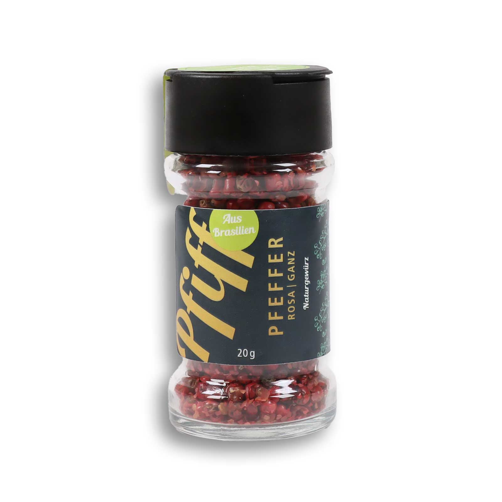 Pfeffer rosa ganz Frontansicht