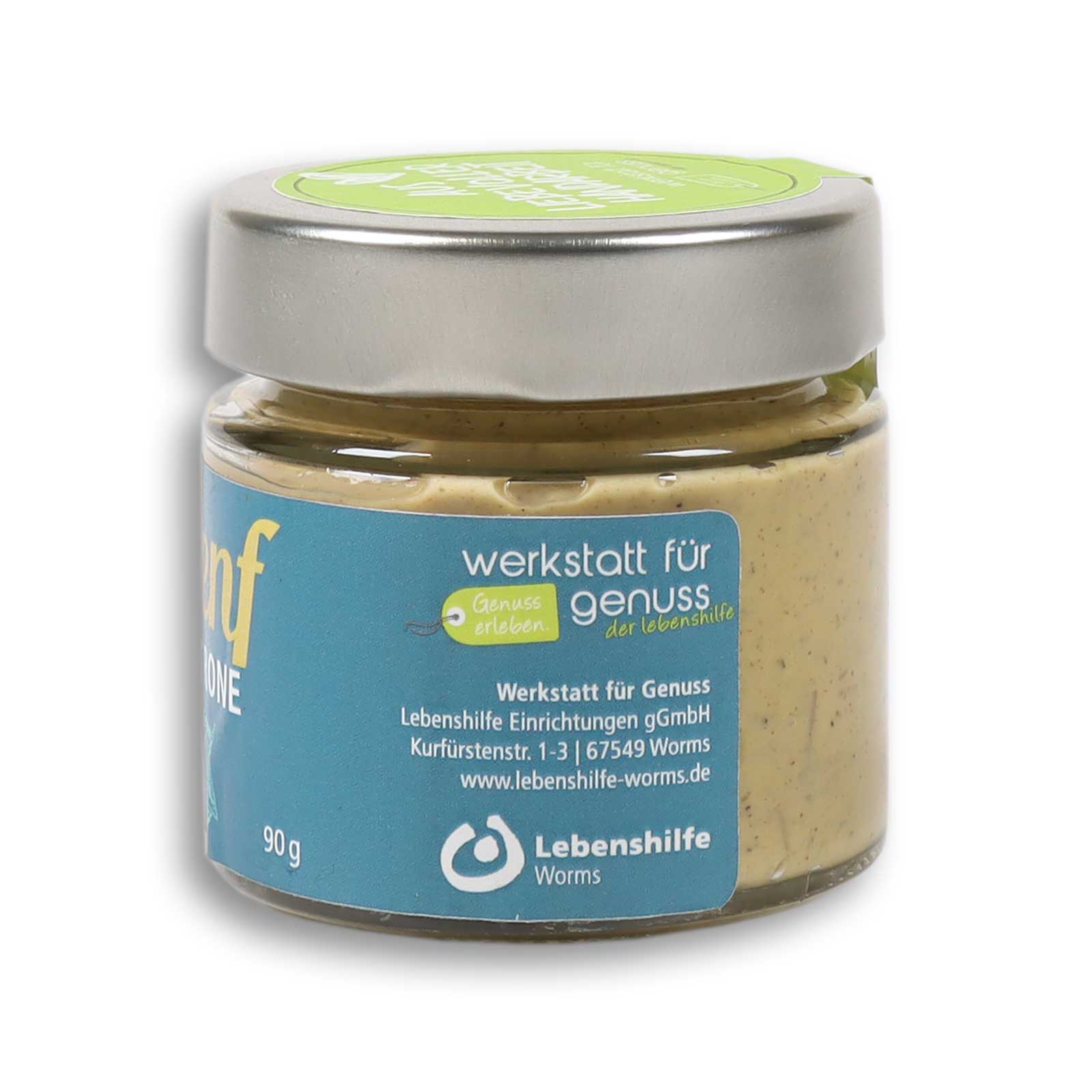 Zitronensenf von der anderen Seite