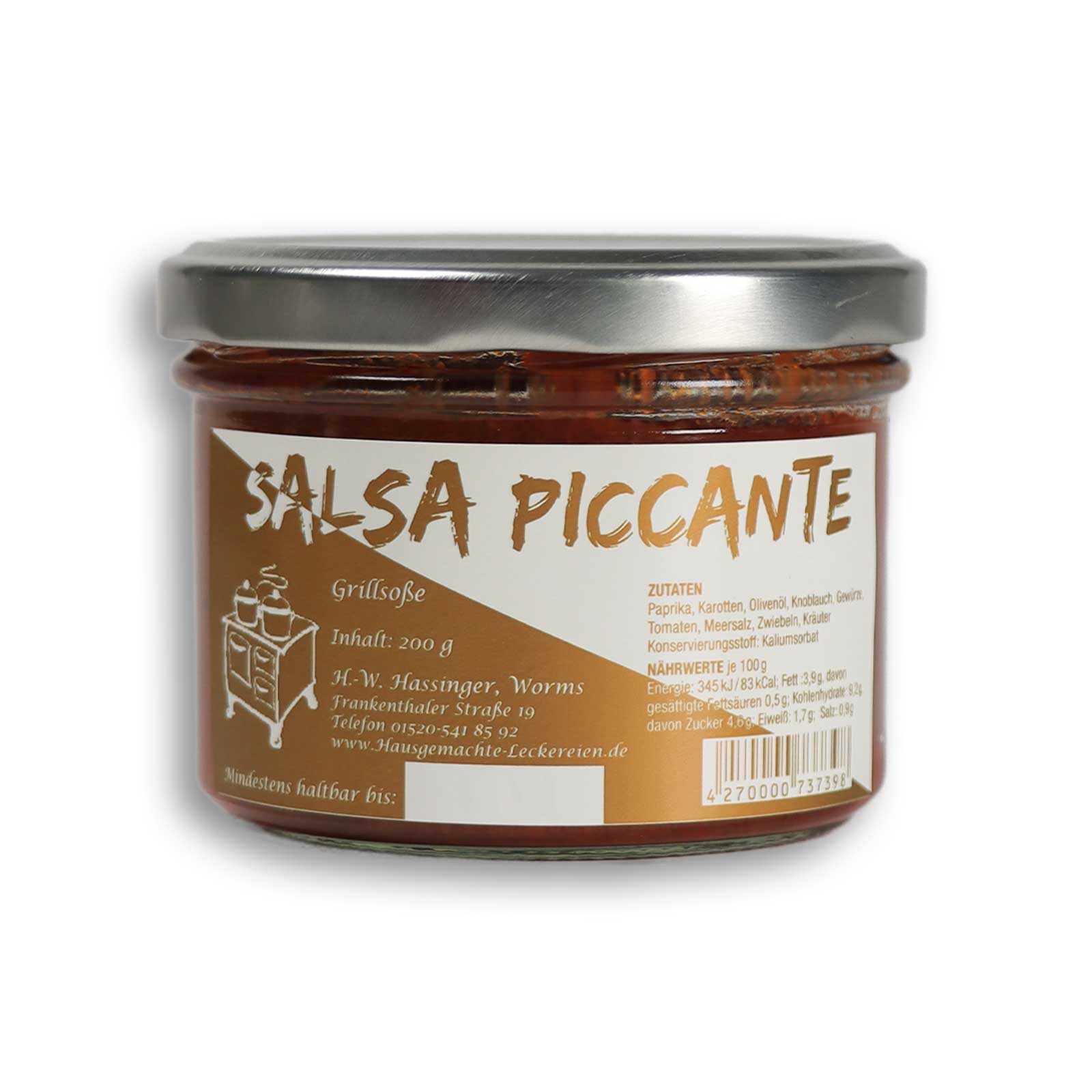 Salsa Piccante, die perfekte Grillsoße