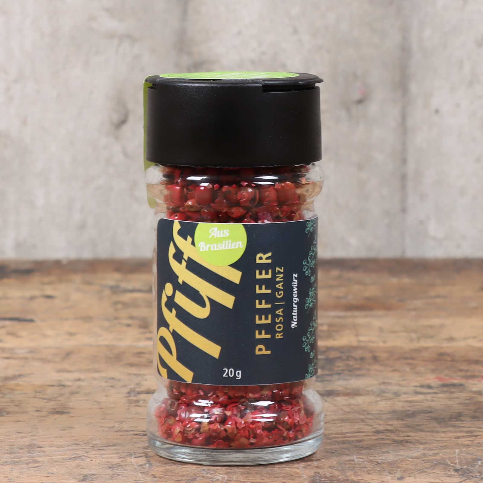 Pfeffer rosa ganz vor unserem Ambientehintergrund