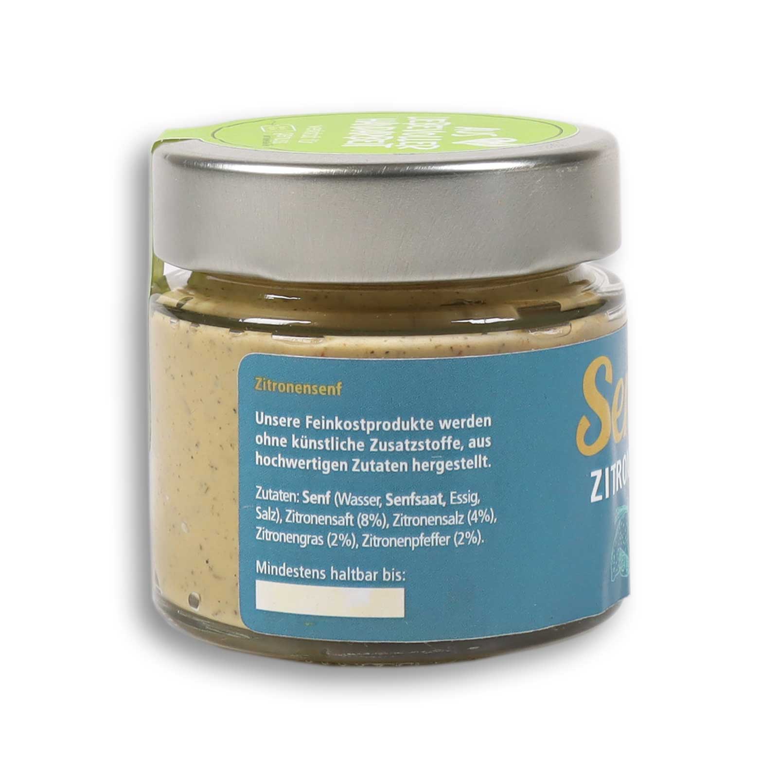 Zitronensenf von der Seite