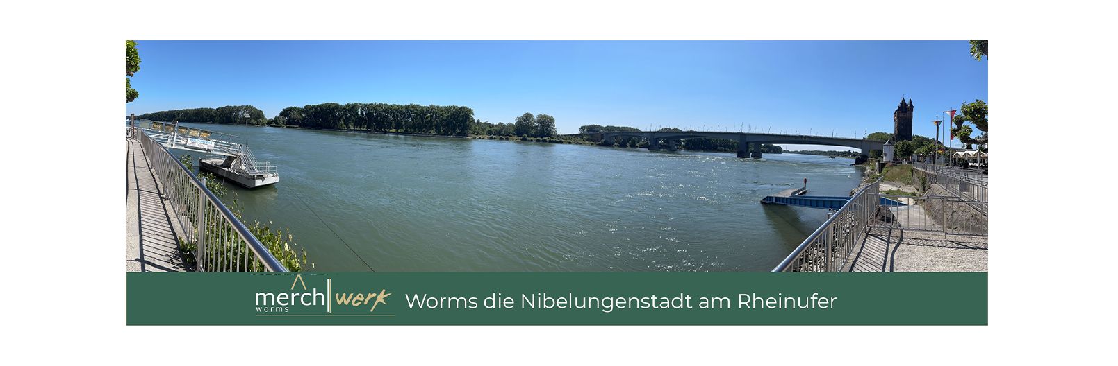Worms die Nibelungenstadt am Rheinufer