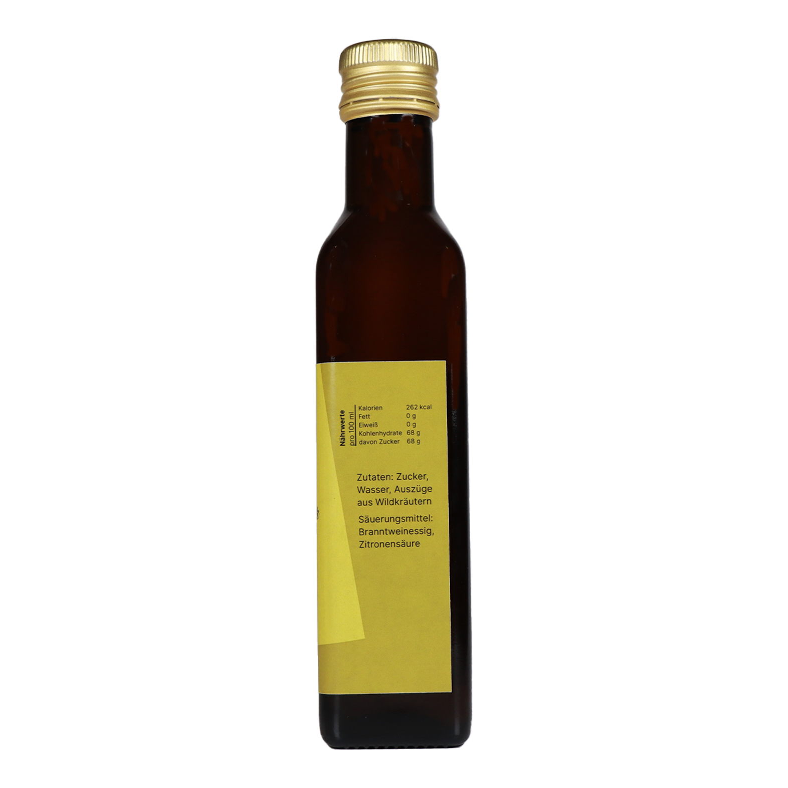 Waldkräuter Sirup seitlich