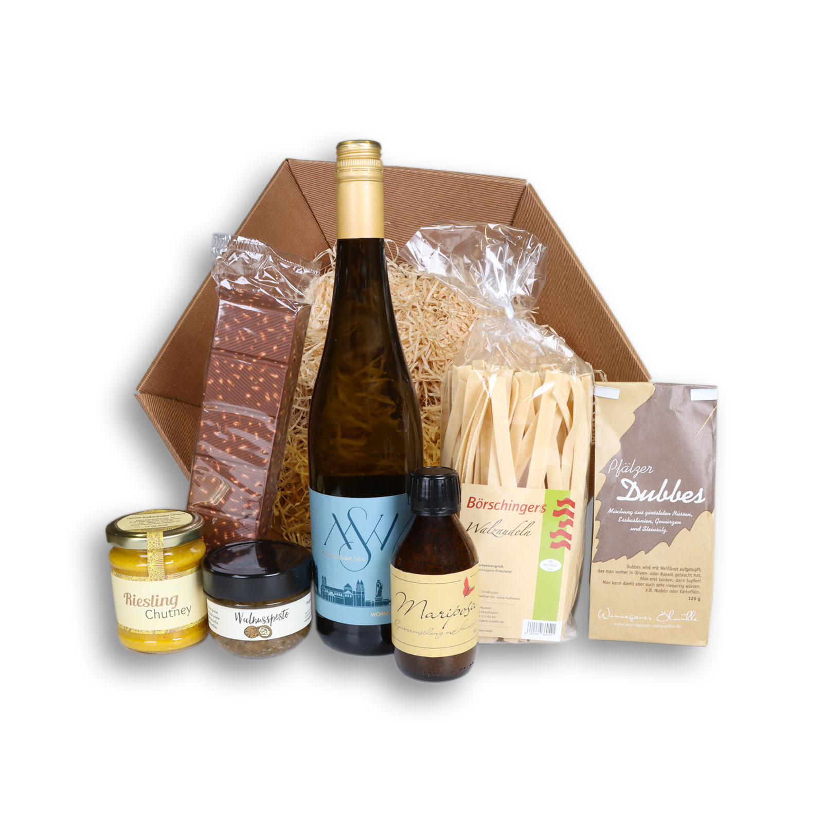 Jubiläumskorb mit Bestsellern unserer Lieferanten