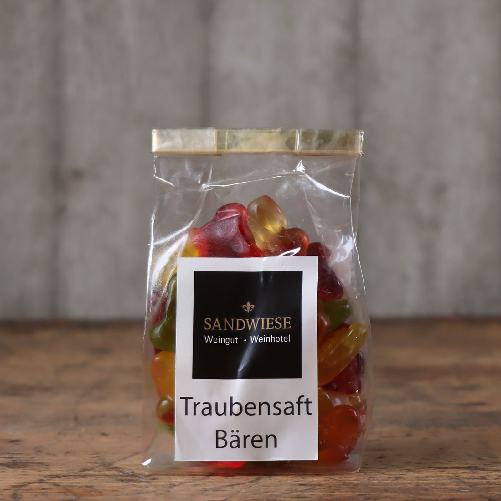 Die Fruchtigen Traubensaftbären des Weingut Sandwiese