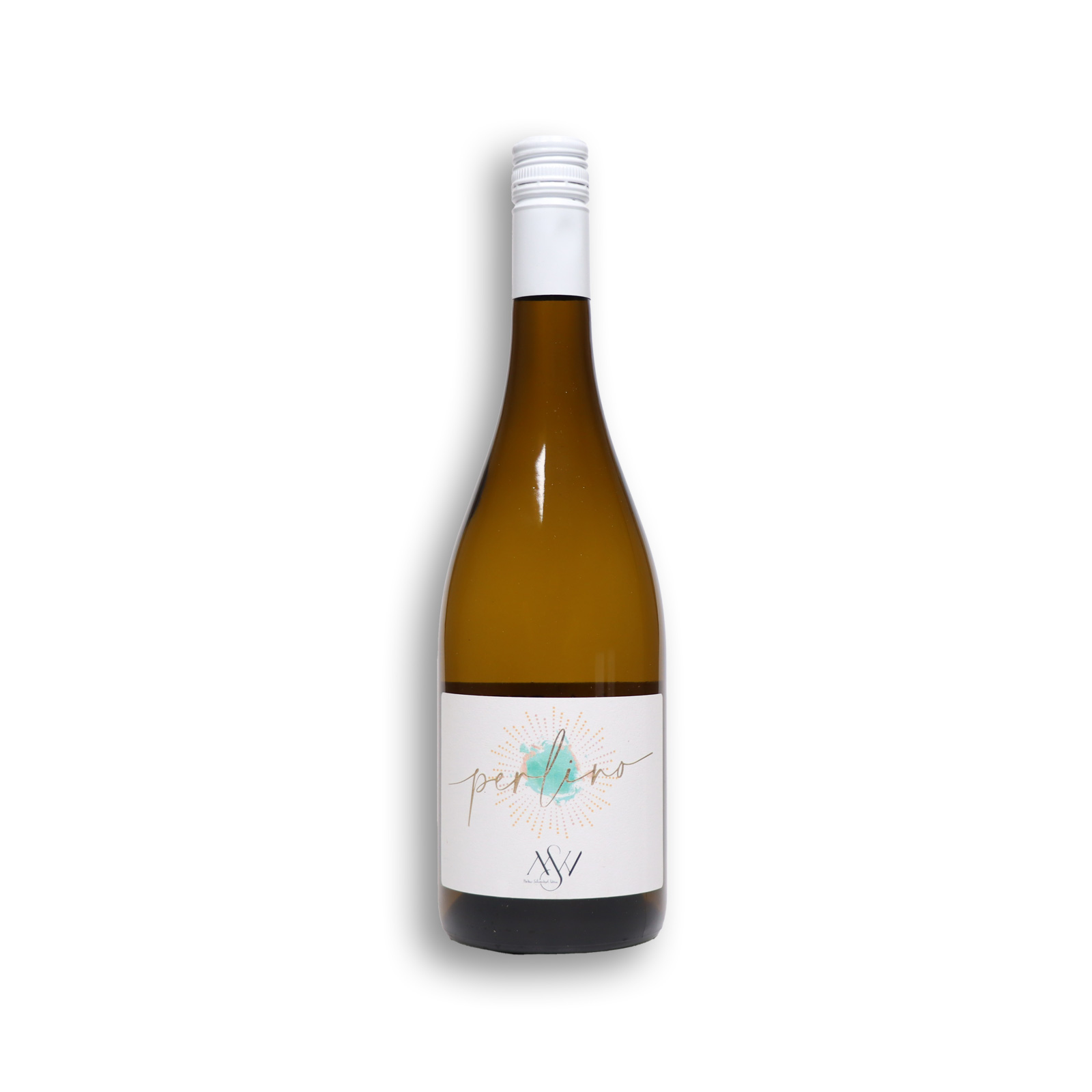 Perlino weiß Frontansicht