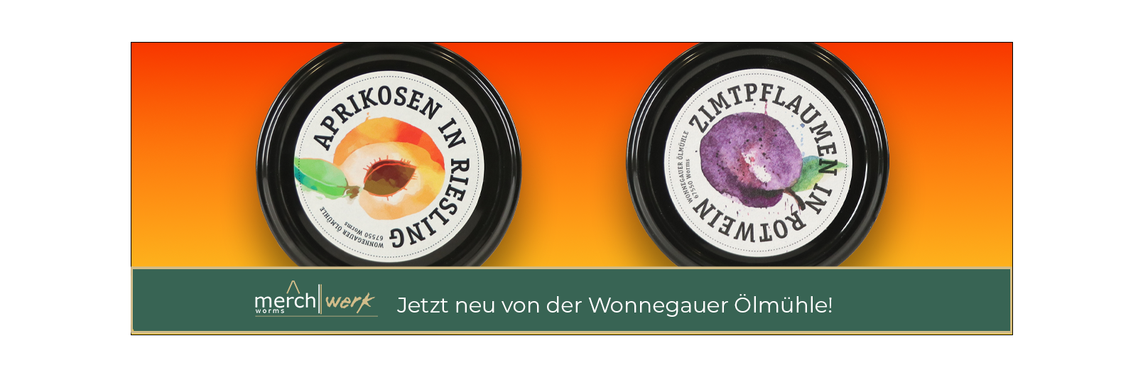 Aprikose in Riesling & Zimtpflaumen in Rotwein 