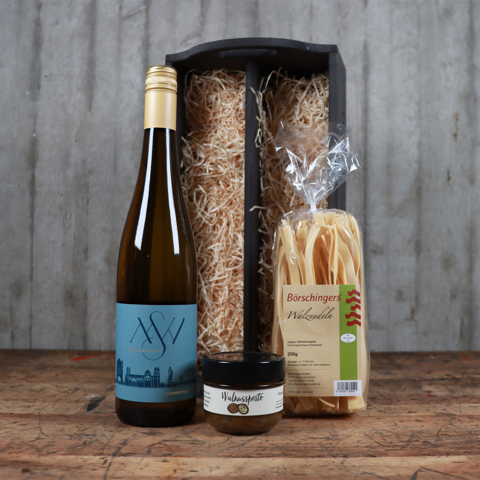 ambiente Abbildung der wormser Präsentkiste