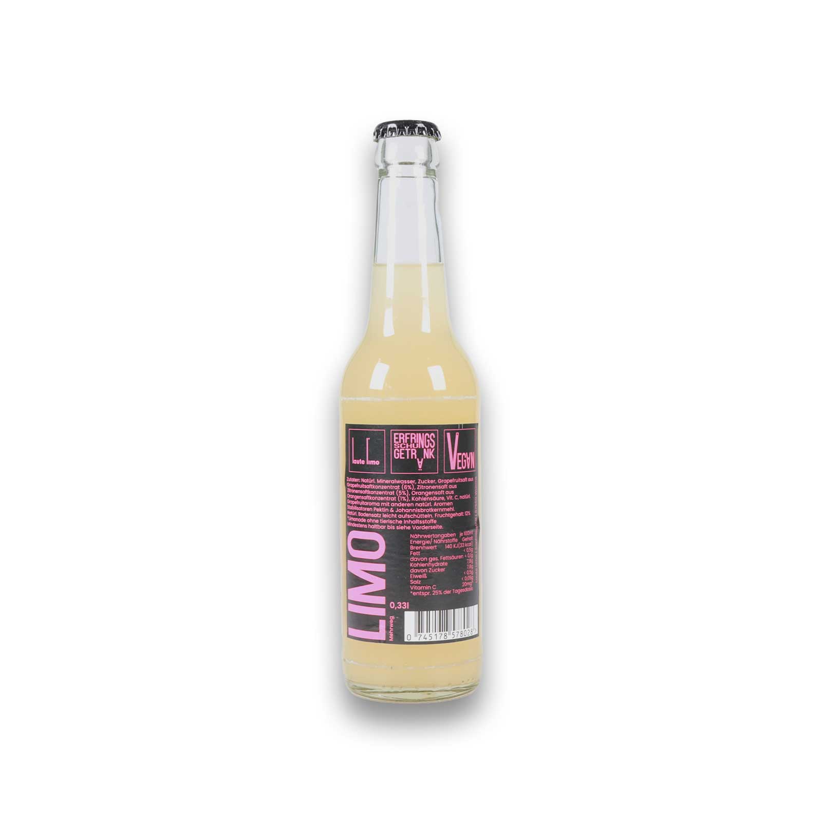 Laute-Limo-Grapefrucht-Rückseite