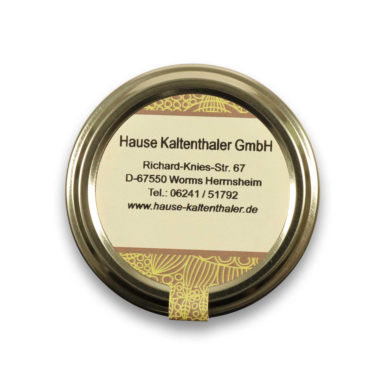 Bacchus Feigensenf Deckel