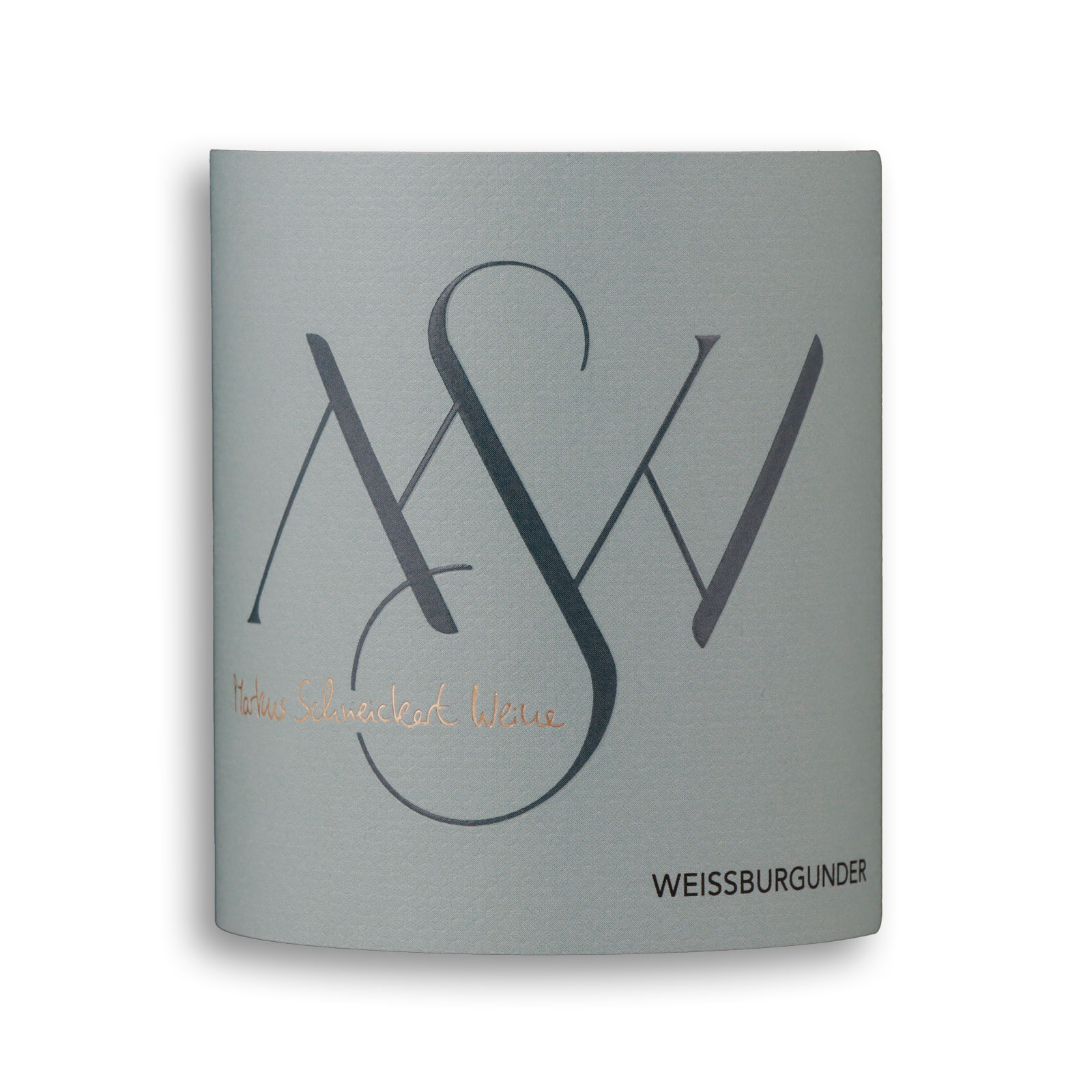 Das Logo des Weissburgunder aus dem Weingut Schneickert