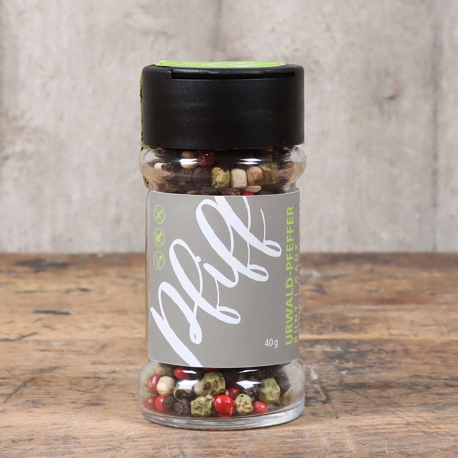 Urwald Pfeffer bunt/ganz Ambientehintergrund