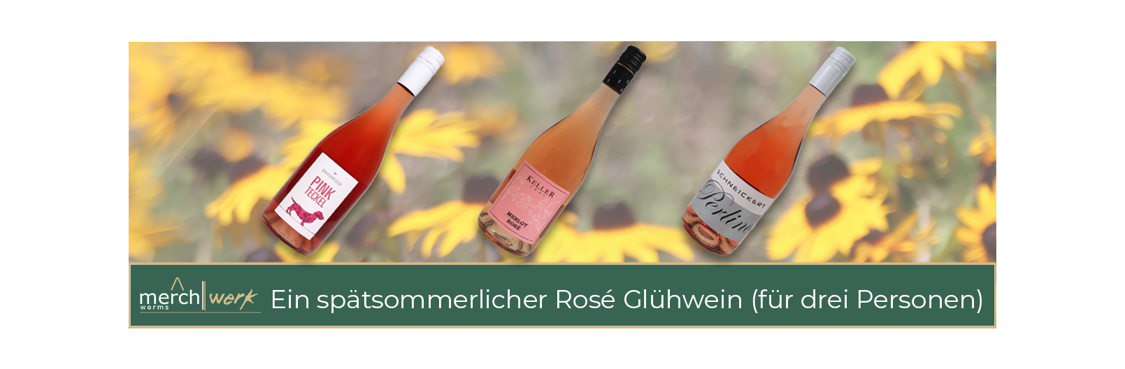 Ein spätsommerlicher Rosé Glühwein – Rezeptvorschlag