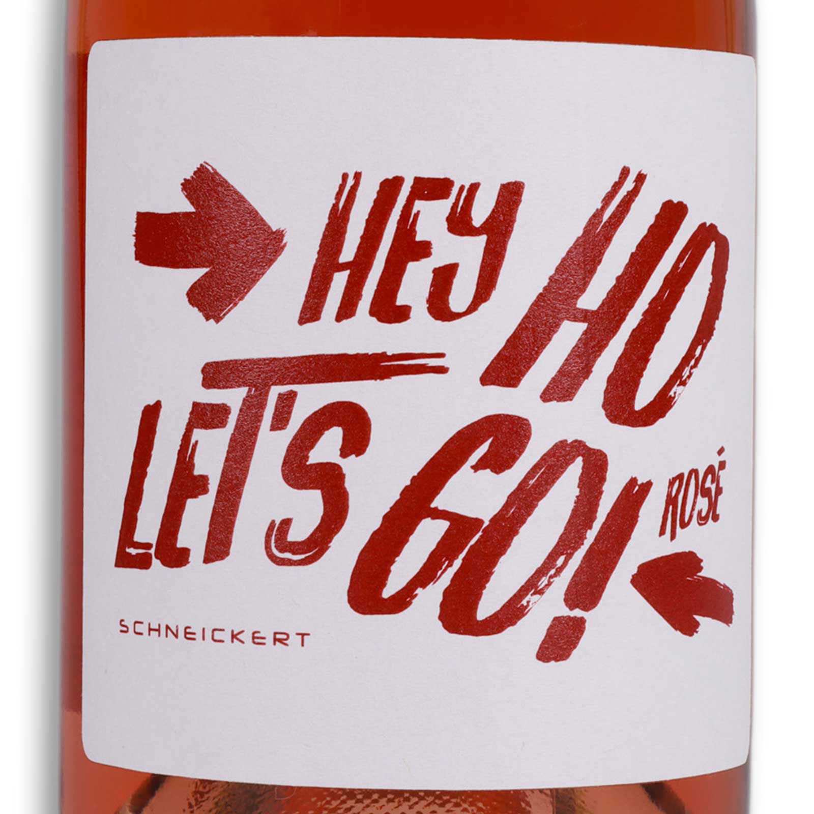 Hey Ho Let's Go! Rosécuvée trocken mit einem 2023er Jahrgang