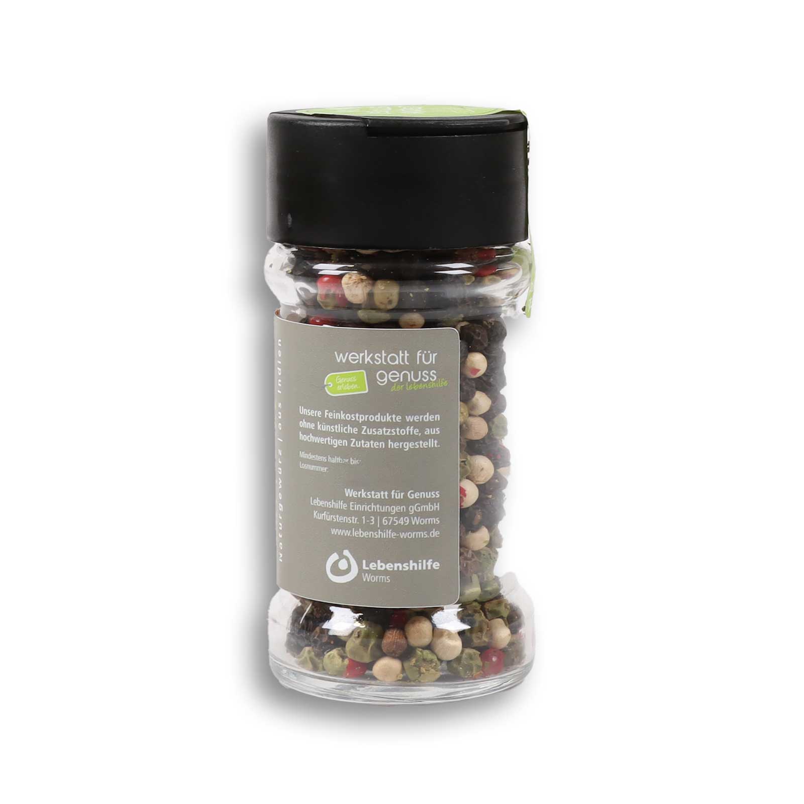 Urwald Pfeffer bunt/ganz Hinteransicht