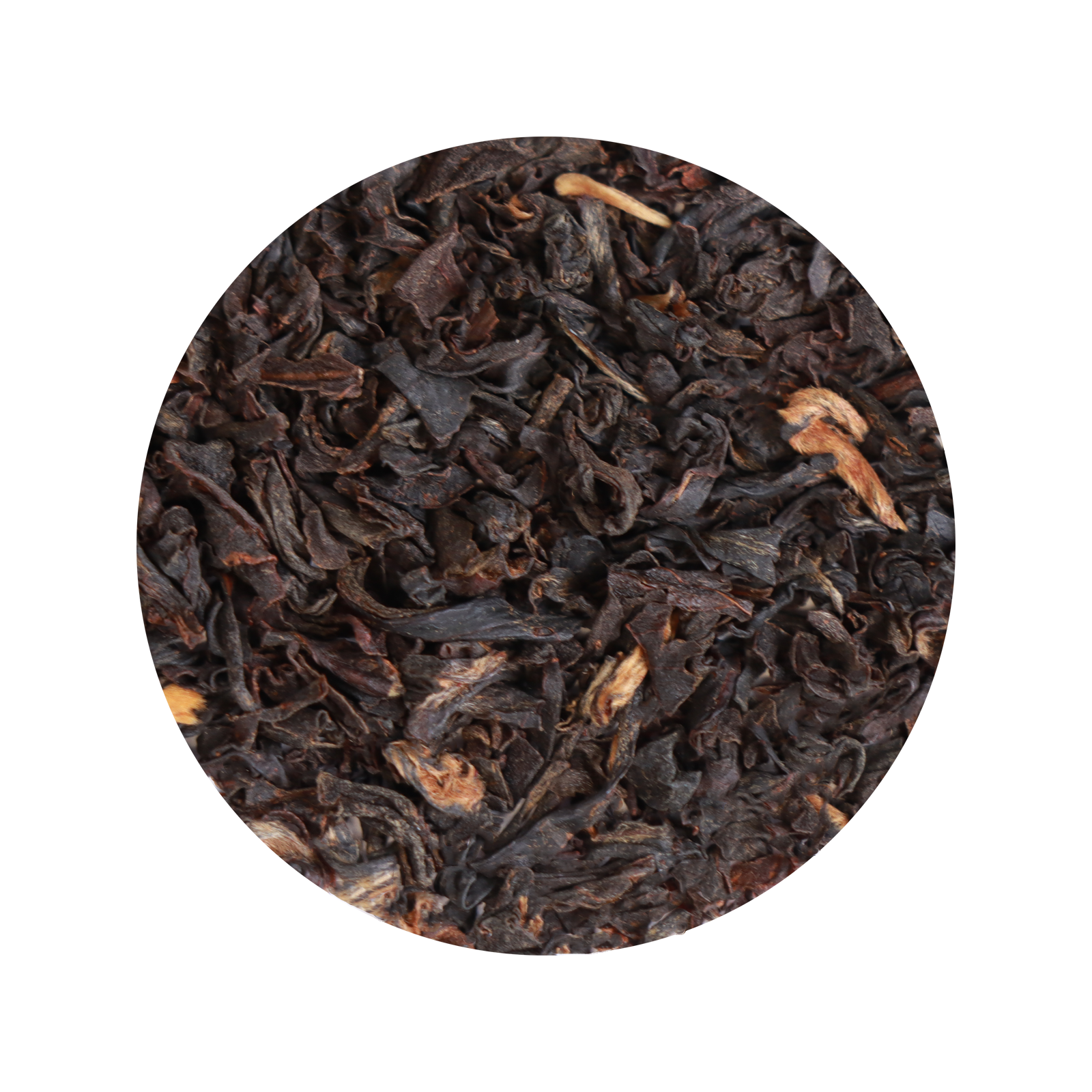 Detailaufnahme des irish breakfast tea