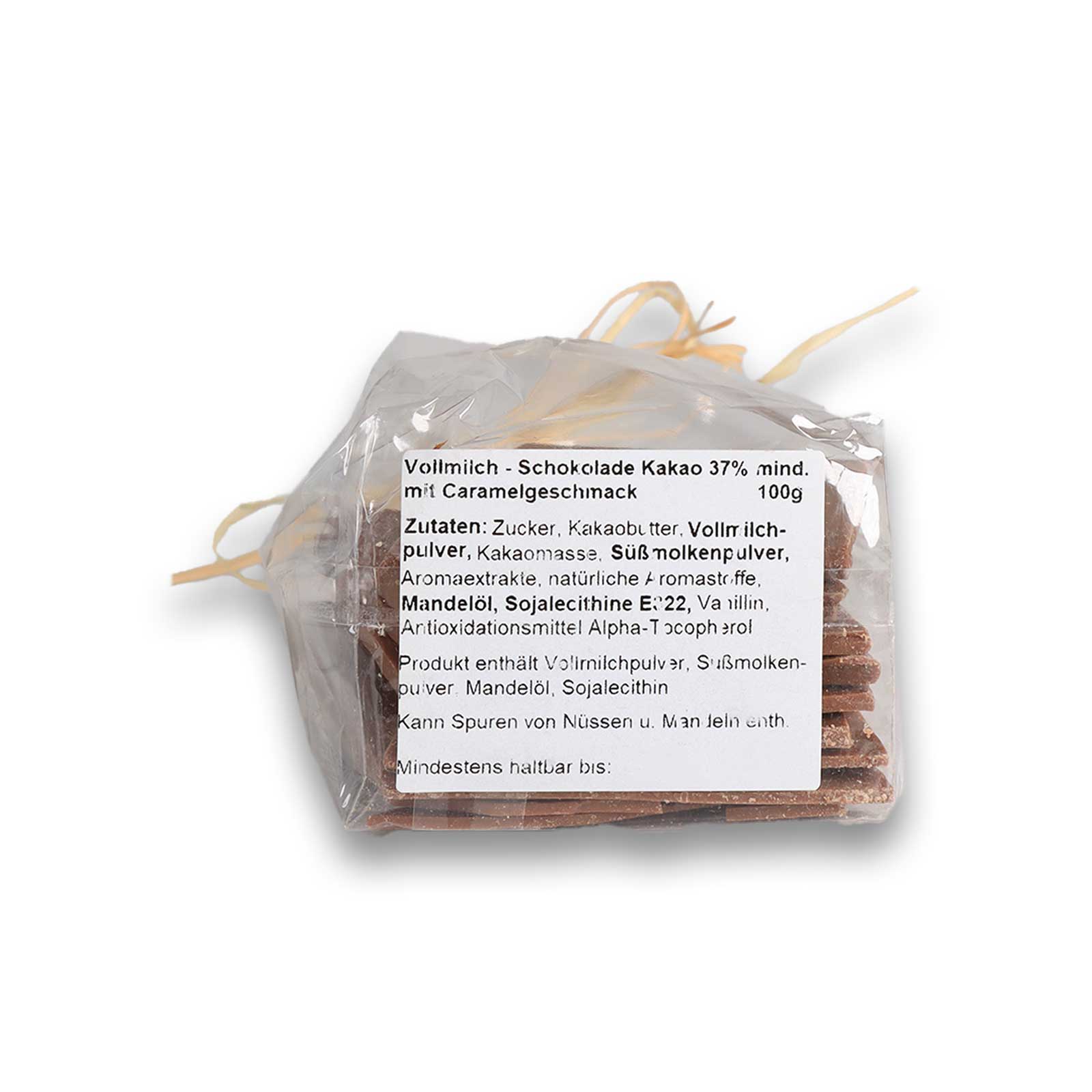 Karamell in Vollmilch Zutaten