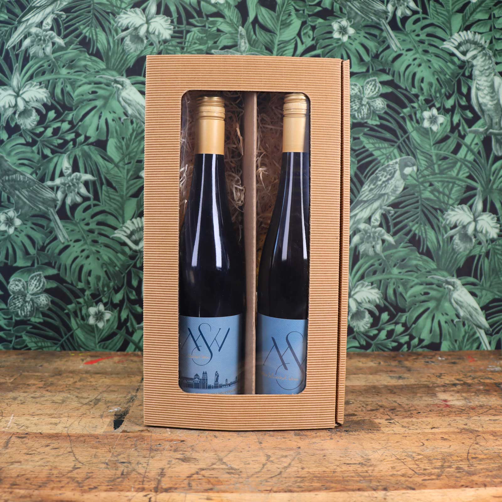 Pfiffligheimer Grauburgunder und Riesling No. 1, Weißwein und Riesling in einer Box