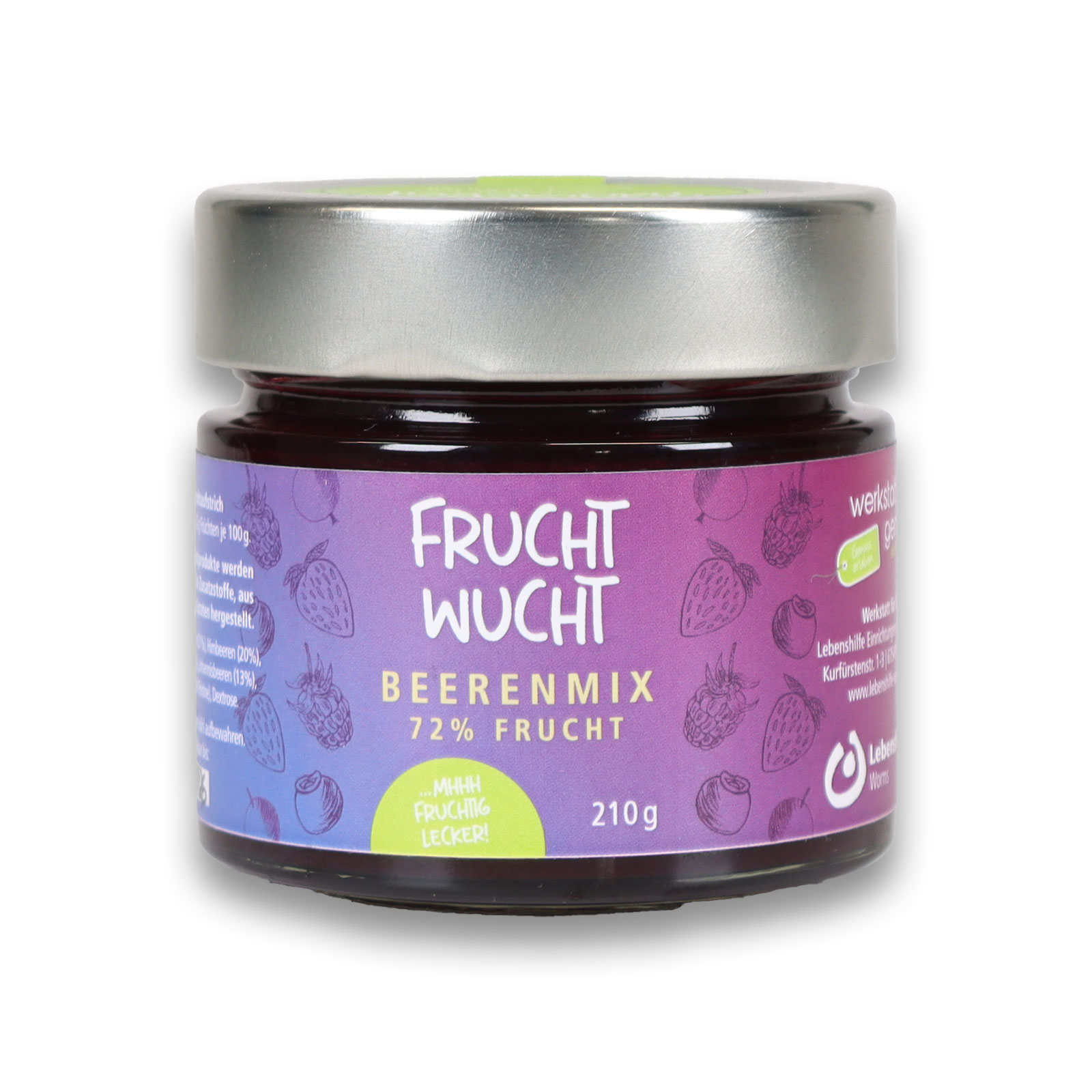 Beerenmix Fruchtwucht Frontansicht
