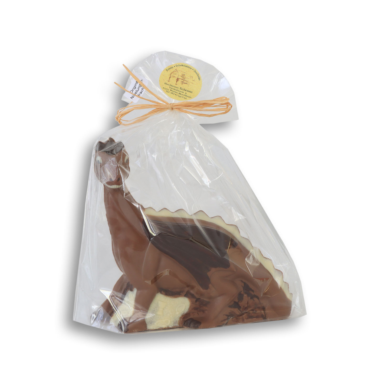 Nibelungendrache in Vollmilchschokolade aus der Hochheimer Scheune