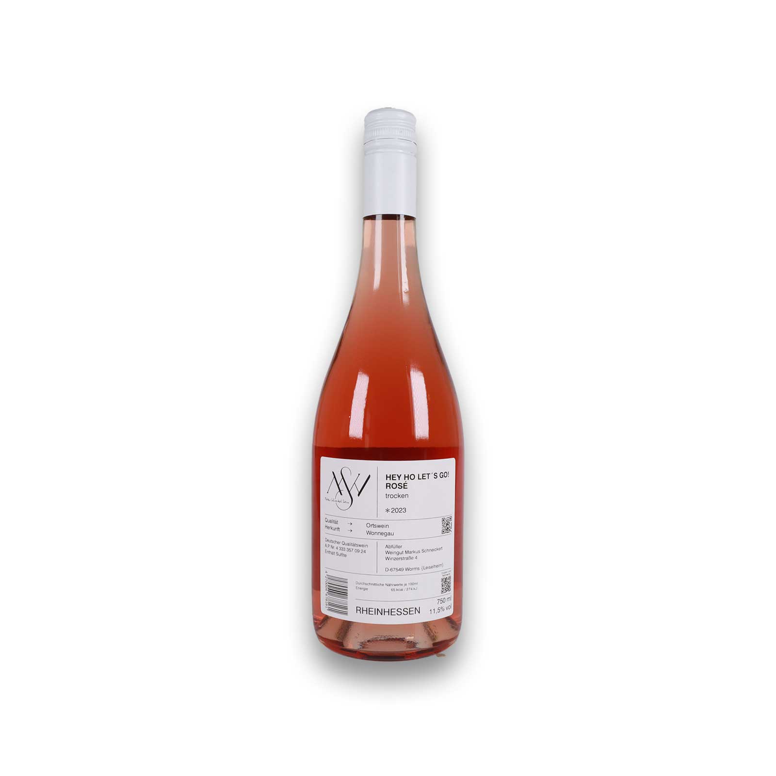 Hey Ho Let's Go! Rosécuvée trocken, ein rheinhessischer Roséwein