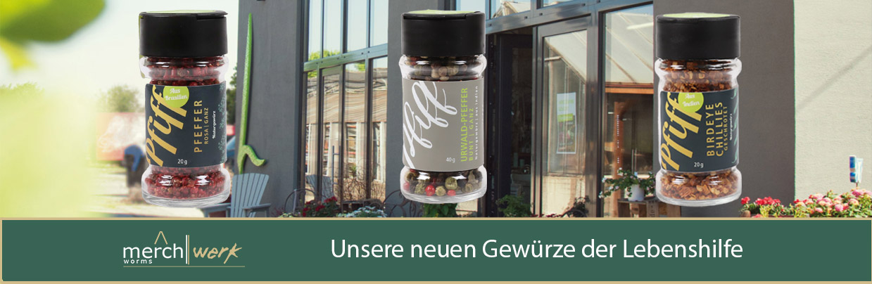 Unsere drei neuen Gewürze