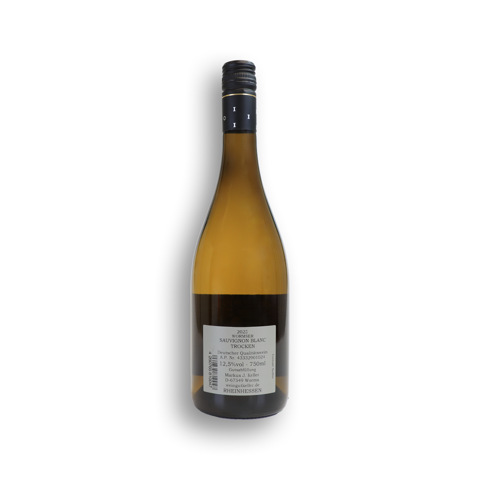 Wormser Sauvignon blanc trocken  von dem Weingut Keller mit Herstellerinformationen.