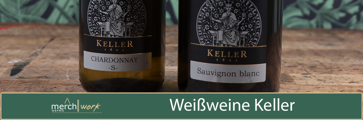Zwei Weißweine Keller