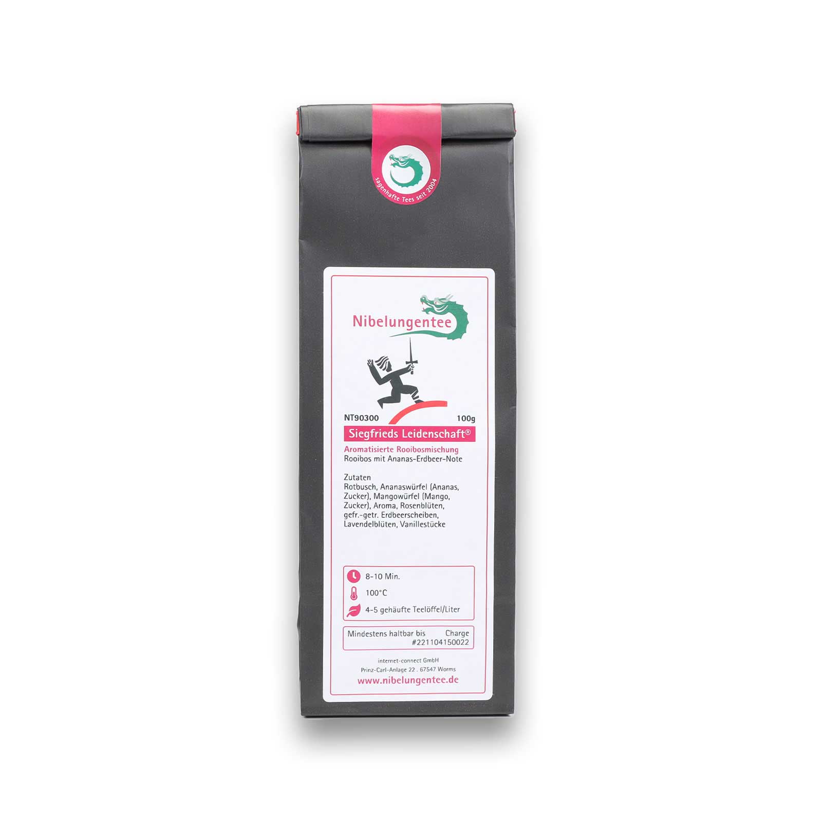 Siegfrieds Leidenschaft Tee aus der Manufaktur Nibelungentee