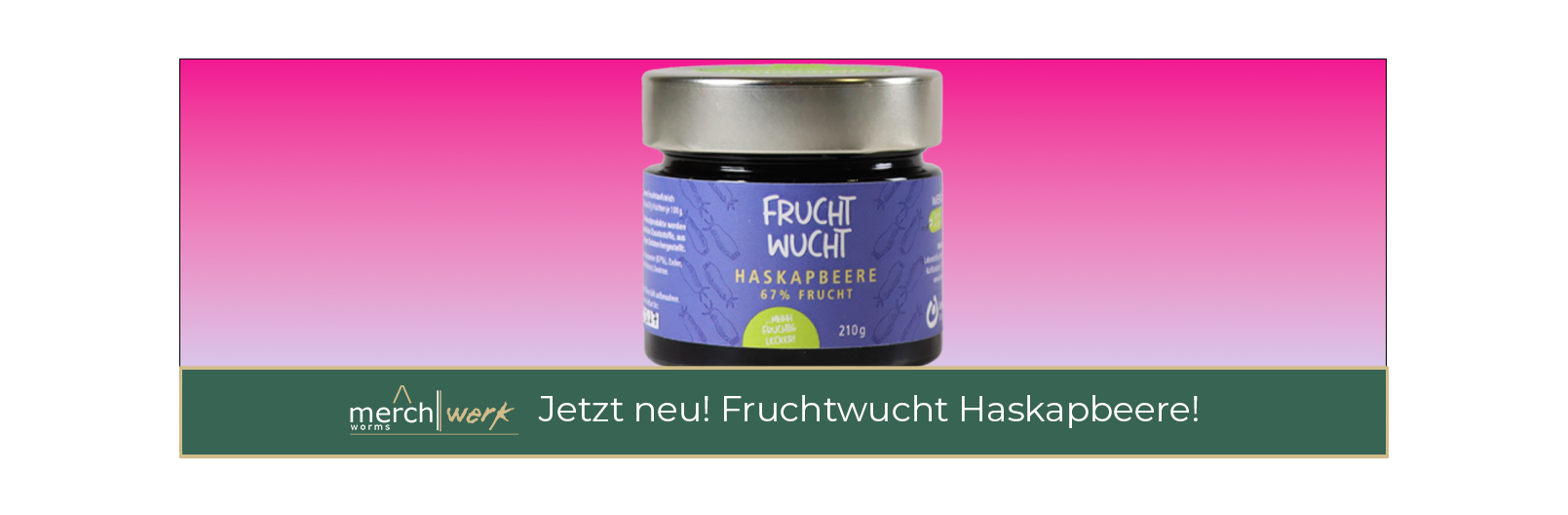 Haskapbeeren Fruchtaufstrich