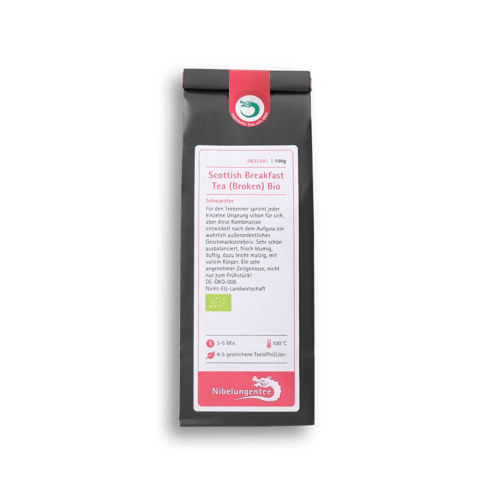 Scottish Breakfast Tea Bio Frontansicht